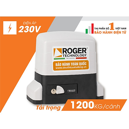 Motor cổng rào tự động Roger Italia KIT R30