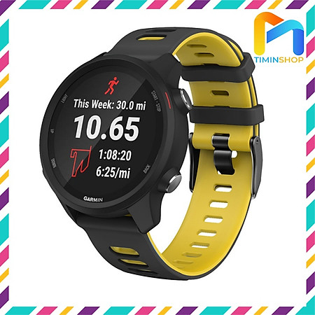 Dây đeo cho Garmin Forerunner 165/ 55/ 245/ 255/ 645/ Venu 2/ SQ 2/ SQ/ Vivoactive 5/ 4/ 3 (DG)