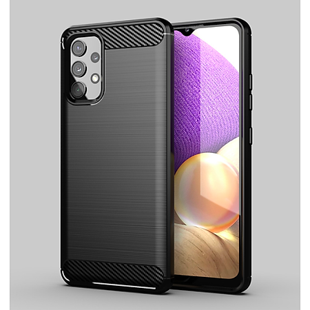 Ốp lưng chống sốc dành cho Samsung Galaxy A32 4G Silicon hàng chính hãng Rugged Shield cao cấp - Hàng Nhập Khẩu