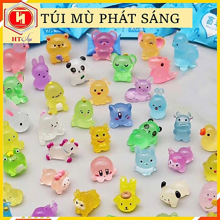 Combo 50 - 100 Túi Mù Phát Sáng, Kẹo Mù Dạ Quang, Đồ Chơi Test Nhân Phẩm Thú Vị, Quà Tặng Bất Ngờ