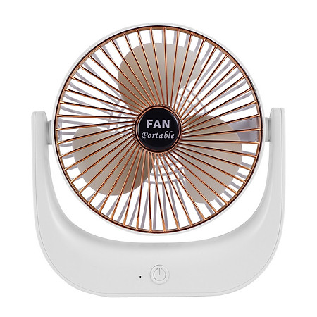 Quạt sạc usb mini để bàn xoay 120 độ - Hàng chính hãng