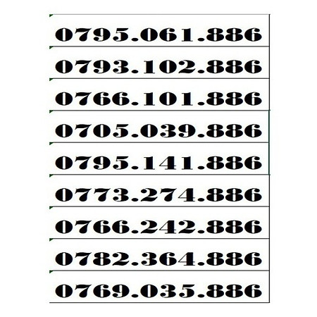 Sim 4G Mobifone LỘC PHÁT đầu số 07xx886 nguyên kít, chưa đăng ký thông tin - Hàng chính hãng