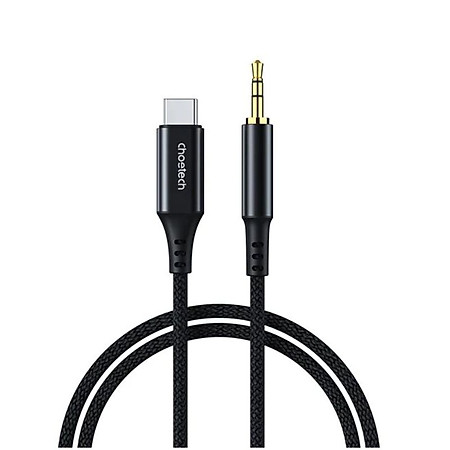 Cáp Choetech AUX006 chuyển đổi từ Type C sang Audio 3.5mm (hàng chính hãng)