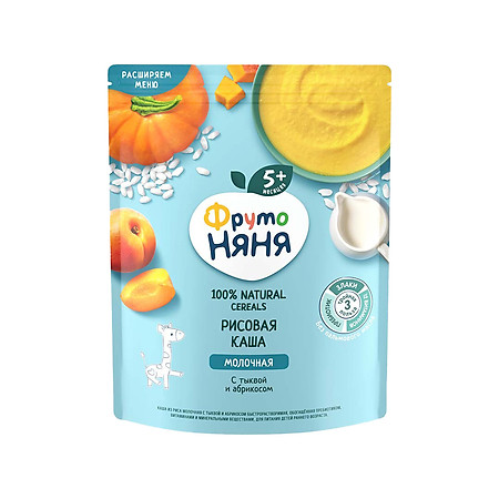 Bột Ăn Dặm Fruto Nga 6M+ - Ngon Bổ Dưỡng, Không GMO - FRUTONANNY 200G