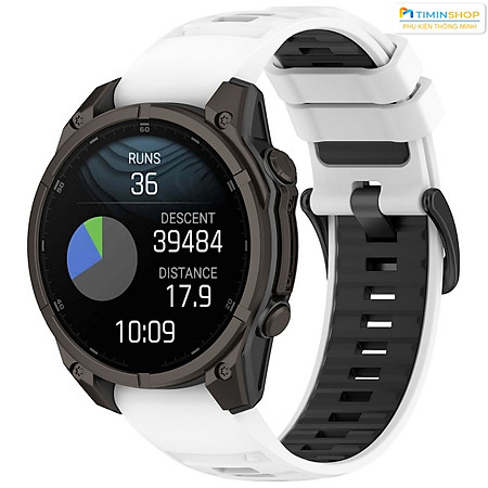 Dây cho Garmin Fenix 8/E/ 7/ 7S/ 6/ 6S/ 5/ 5S/ 3/ Quatix 7/ Instinct 3/ 2/ 2S/ Forerunner 965/ 955/945/935-Quickfit (DGM5)