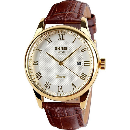 Đồng hồ nam dây da Skmei 90TCK58