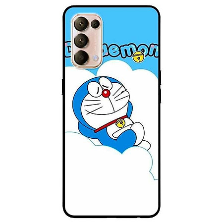 Ốp lưng dành cho Oppo Reno 5 mẫu Doremon Trên Tuyết