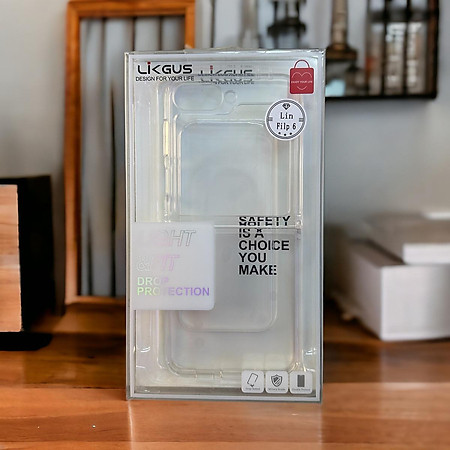 Ốp lưng Galaxy Z Flip 6 Likgus trong suốt - hàng chính hãng