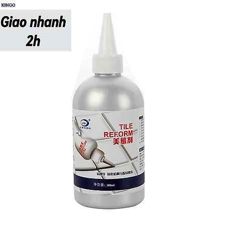 Keo chà ron KG12 cao cấp, dán mạch gạch siêu bám dính chống thấm nước dung tích 300ml - Hàng chính hãng