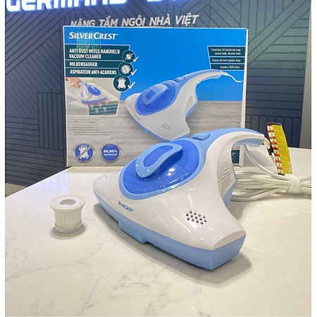 Máy hút bụi diệt khuẩn cầm tay Silvercrest Germany 300W model 2023 màu xanh Hàng chính hãng