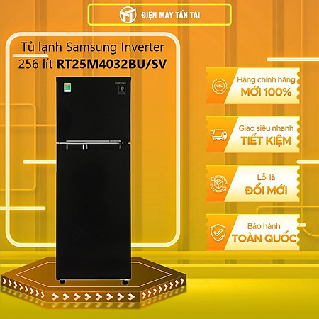 Tủ lạnh Samsung Inverter 256 lít RT25M4032BU/SV - HÀNG CHÍNH HÃNG
