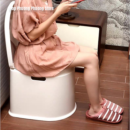 Bô vệ sinh di động - Ghế bô vệ sinh - bô vệ sinh cho người già - Tolet/bồn cầu di động