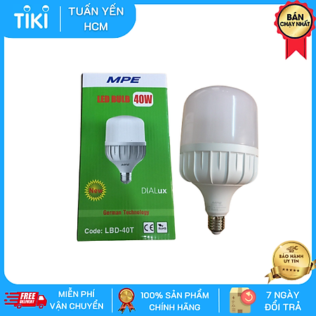 Bóng đèn LED 40W MPE LBD-40