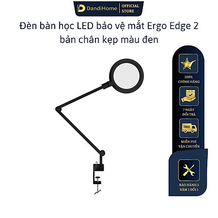 Đèn bàn học Led bảo vệ mắt Ergo Edge 2 DandiHome chống cận để học tập, làm việc, có thể kéo dài, gấp gọn - 4 chế độ sáng