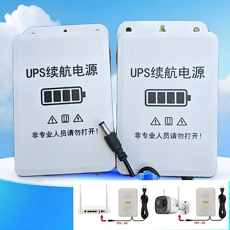 Bộ Nguồn Dự Phòng Cho Modem WiFi & Camera Khi Mất Điện – Lưu Điện 4–8 Giờ Siêu Tiện Lợi