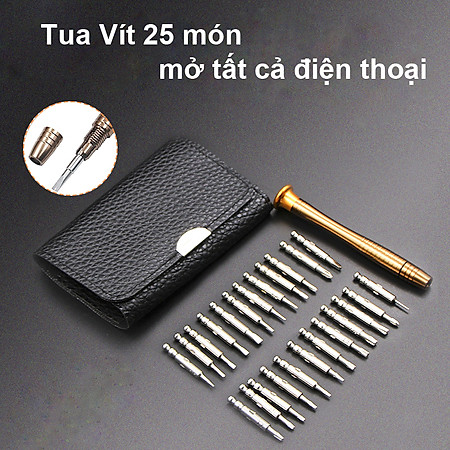 Bộ tua vít đa năng dùng sửa chữa điện thoại, đồng hồ đeo tay máy tính laptop, đồ điện tử