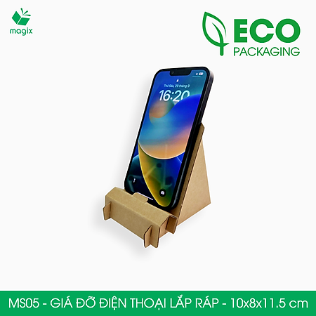 MS05 - Giá đỡ điện thoại, giá đỡ dành cho ipad , kệ máy tính bảng, kệ điện thoại lắp ráp bằng giấy siêu cứng hàng chính hãng