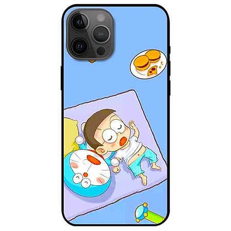 Ốp lưng dành cho Iphone 12 Promax mẫu Mèo Và Nô Ngủ