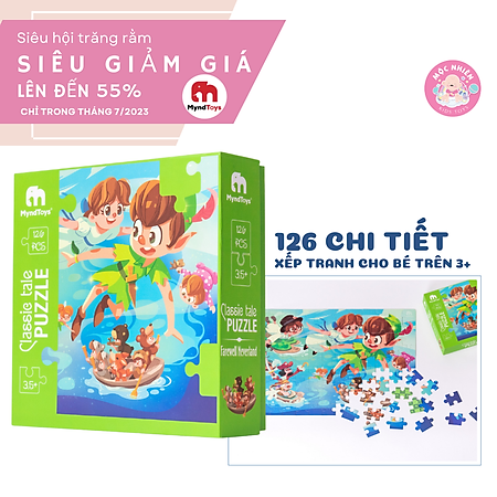 Đồ Chơi Xếp Hình MyndToys Classic Tale Puzzle Farewell Neverland Dành Cho Các Bé Trên 3 tuổi rưỡi