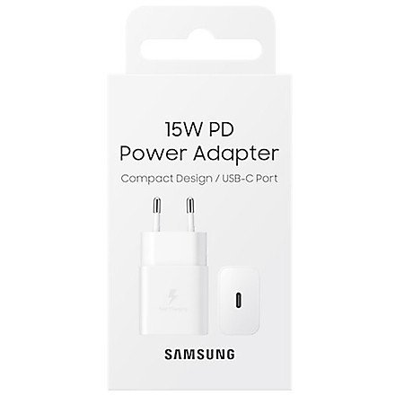 Củ Adapter Sạc Nhanh Type C 15W Samsung EP-T1510N - Hàng Chính Hãng