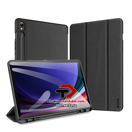 Bao Da Dux Ducis Chính Hãng Cho Samsung Galaxy Tab S10 FE, S10 FE Plus, S10 Plus và S10 Ultra – Chống Sốc, Tích Hợp Giá Đỡ, Tự Động Tắt/Mở Màn Hình, có ngăn đựng bút- Hàng Chính hãng