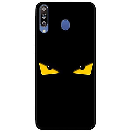 Ốp lưng dành cho Samsung M30 mẫu Mắt Vàng Nền Đen