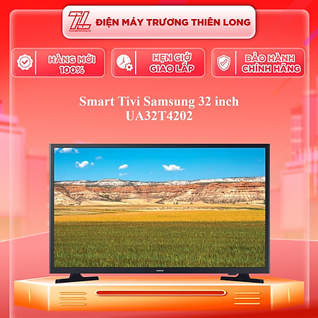 Smart Tivi Samsung 32 inch UA32T4202 - Hàng chính hãng (chỉ giao HCM)