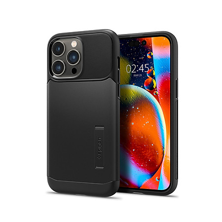 Ốp Lưng dành cho iPhone 14/14 Plus/14 Pro/14 Pro Max Spigen Slim Armor - Hàng Chính Hãng