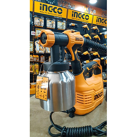 MÁY PHUN SƠN BÌNH NHÔM 500W (0.1-0.2BAR) INGCO SPG5008-2 - HÀNG CHÍNH HÃNG