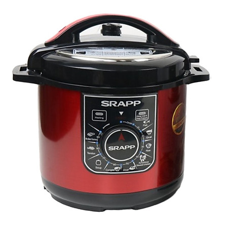 Nồi Áp Suất Điện SRAPP SH-AS606 6L - Màu Ngẫu Nhiên - Hàng Chính Hãng