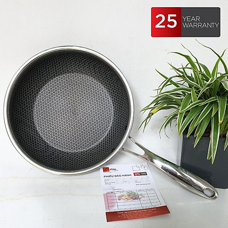 Chảo Chống Dính Blackcube 3 Lớp Đáy Liền Fivestar (16cm/28cm)