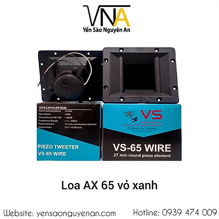 COMBO NGUYÊN THÙNG 100 CÁI Loa AX65 VS dây