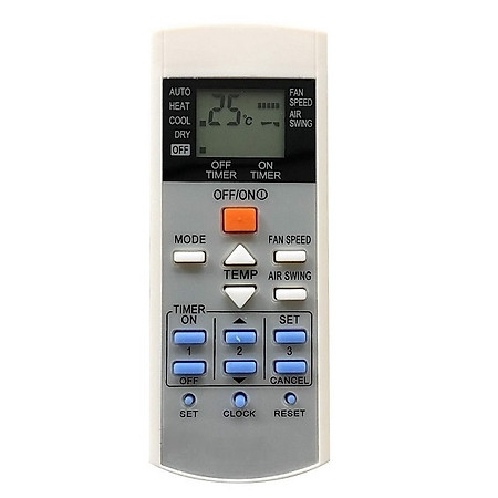 Remote Điều Khiển Cho Máy Lạnh, Điều Hòa Panasonic A75C4137, A75C2913, CS-E9EKU - Hàng nhập khẩu