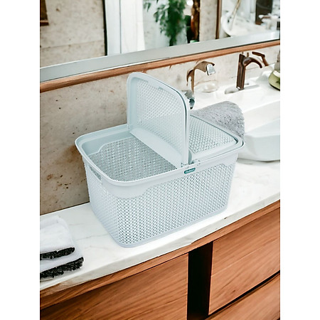 HÀNG CAO CẤP Làn nhựa đựng đồ đi sinh cho mẹ và bé, Giỏ đựng đồ sơ sinh cho bé