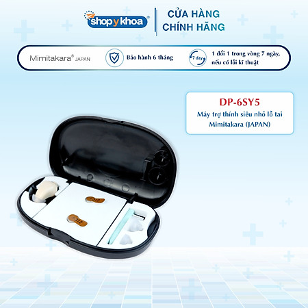 Máy trợ thính siêu nhỏ lỗ tai Mimitakara (JAPAN) DP-6SY5