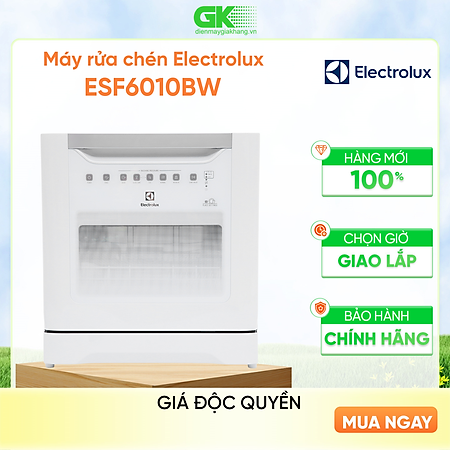 Máy rửa chén Electrolux ESF6010BW 1480W(HÀNG CHÍNH HÃNG)