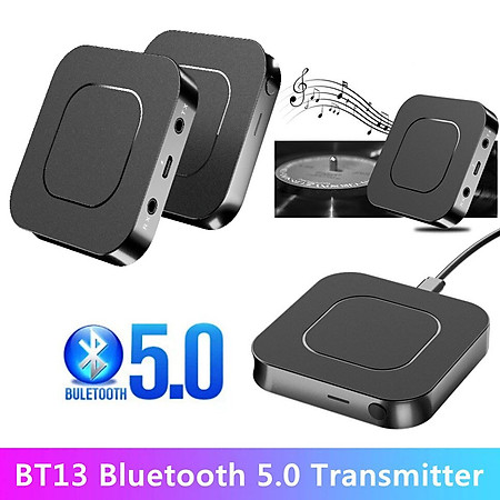 ROGTZ - Thiết bị thu phát Bluetooth 5.0 2 trong 1 BT-13 Kết nối âm thanh không dây Kết nôi đa dạng Android/IOS/Tablet/PC/Laptop/CD/Mp3-Player Ổn định Âm thanh mượt mà Cổng 3.5mm Pin 200mAh/3.7V Khoảng cách 10m Dải tần 2.402GHz - 2.480GHz Hàng Chính Hãng