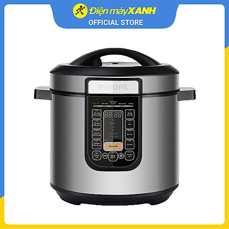 Nồi áp suất điện Philips HD2137/65 6 lít - Hàng chính hãng