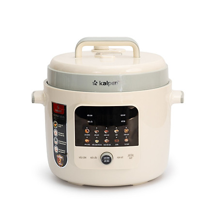 Nồi áp suất điện lòng nồi Inox Kalpen P5 dung tích 6L công suất 1300W chuẩn Đức, bảo hành 2 năm - Hàng chính hãng