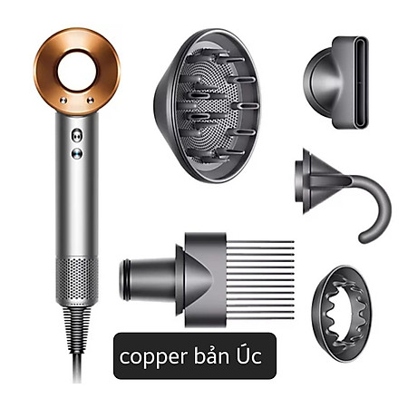Máy sấy tóc cao cấp Dyson HD08 COPPER bản đủ Hàng chính hãng