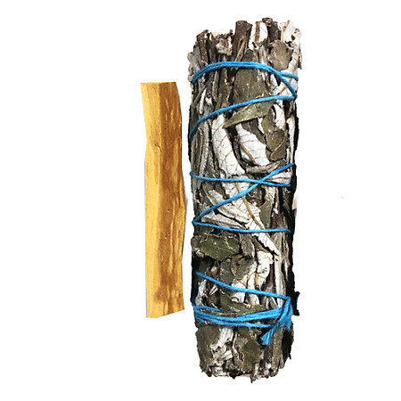 Combo 1 bó lá thánh yerba santa và 1 thanh palo santo tiêu chuẩn 5-6gr Combo08