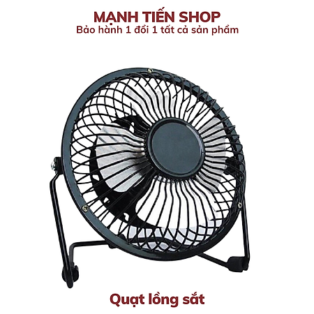 Quạt Để Bàn Mini 4 Cánh - Dùng Để Quạt Hoặc Làm Mát Cho Laptop - Hàng chính hãng