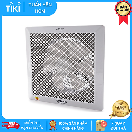 Quạt Hút Thông Gió Âm Trần Senko HT250 (40W) - Hàng Chính Hãng