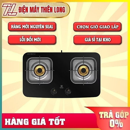 Bếp ga dương Electrolux 70cm UltimateTaste 300 với 2 vùng nấu ETG7256GKR, Điều khiển dễ dàng, Thiết kế chắc chắn và ổn định [Hàng chính hãng]