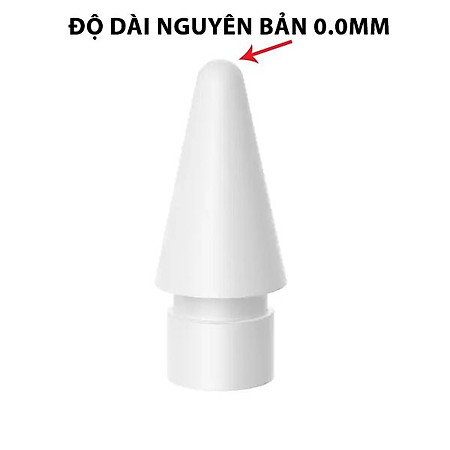 Ngòi Bút Kim Loại Thay Thế Cho Bút Cảm Ứng  Apple Pencil1 Pencil2 Chuyên Dùng Cho Paperlike Teemo PC - Hàng Chính Hãng