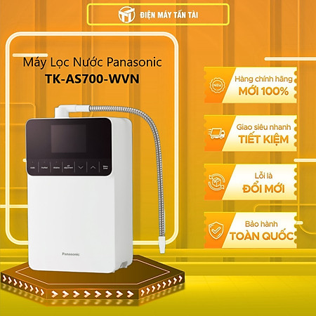 Máy lọc nước ion kiềm với màng Siêu lọc Panasonic TK-AS700-WVN - Hàng chính hãng