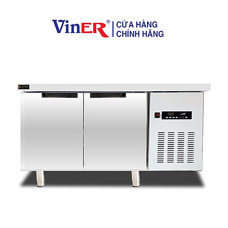 Tủ bàn mát 1m2 lạnh trực tiếp Viner