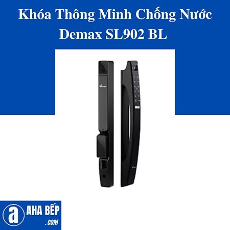 Khóa Thông Minh Chống Nước Demax SL902 BL . Hàng Chính Hãng