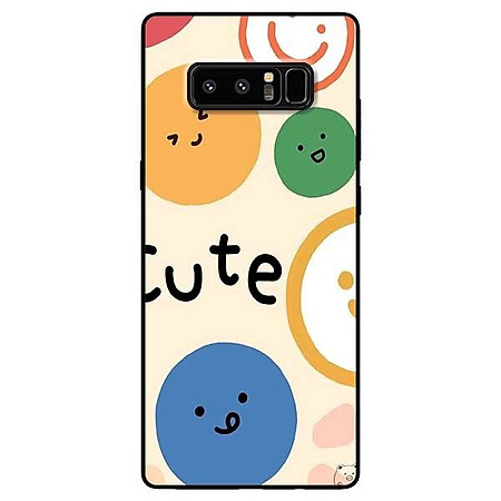 Ốp lưng dành cho Samsung Note 8 - Note 9 - Note 10 - Note 10 Plus mẫu Mặt Cười Cute