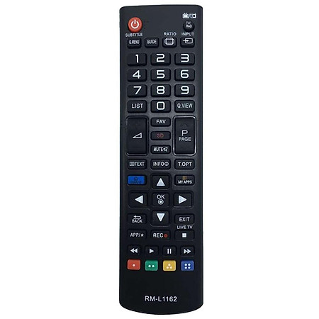 REMOTE ĐIỀU KHIỂN TIVI SMART NGẮN RM L1162 - Hàng chính hãng